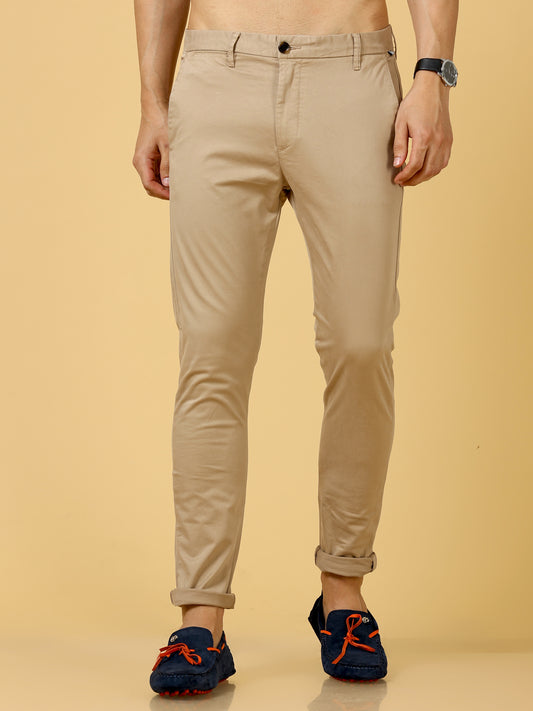 Sandalwood Cotton Stretch Trouser